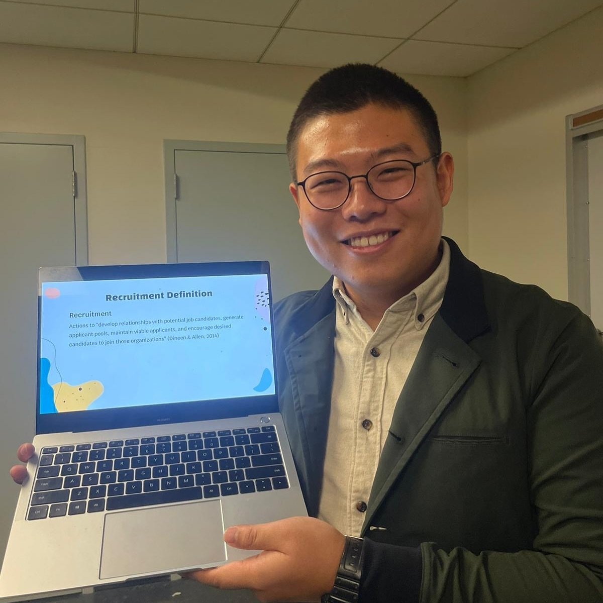 Thank you to our 2nd year PhD student &ldquo;Edward&rdquo; Yicheng Xue for their engaging thesis presentation about inclusive recruitment. Congrats! 🌟