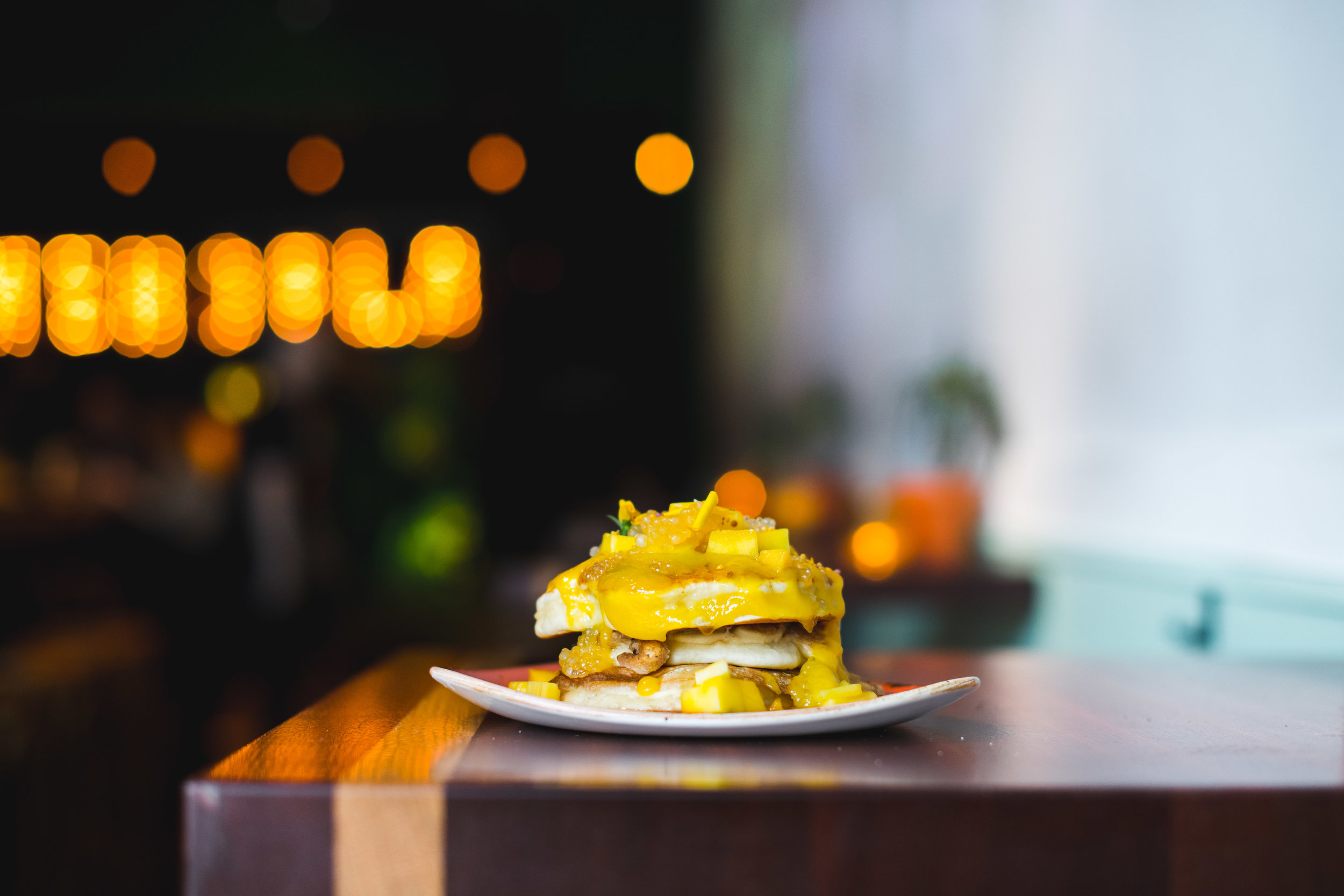 Een foodphotography sessie bij restaurant Amehoela. Hier pancakes.