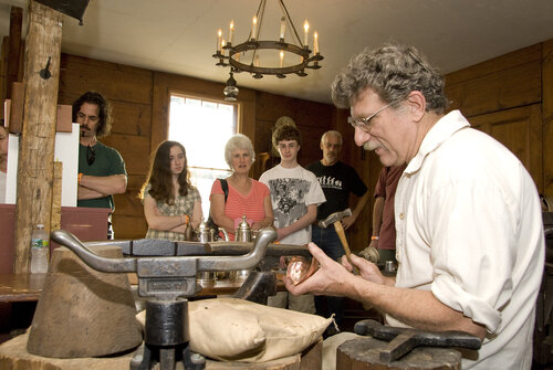 Historic Trade Demonstration: Silversmithing with Steve Smithers