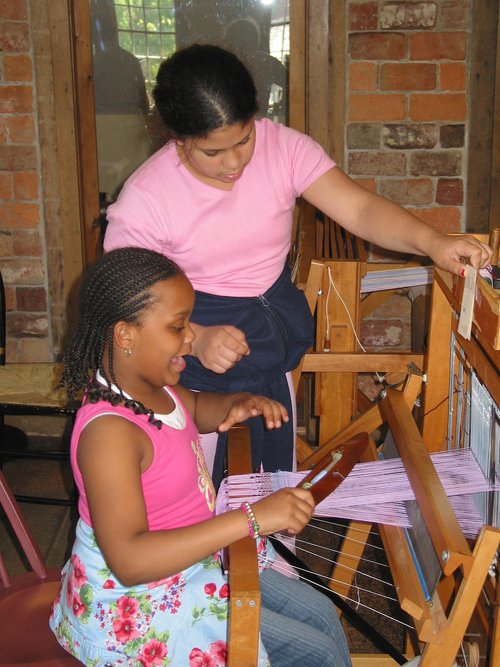 Weaving  Wonder: The Art and Craft of Making Cloth —Family Program
