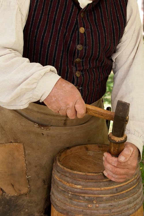 Historic Trades Demonstrations: Broomaking, Medicine, and Coopering
