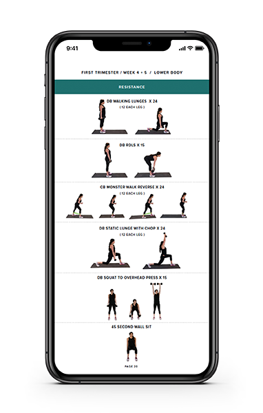 eande_mockup_pregnancy_smaller.png; my favorite products during pregnancy; workouts, expecting and empowered guide