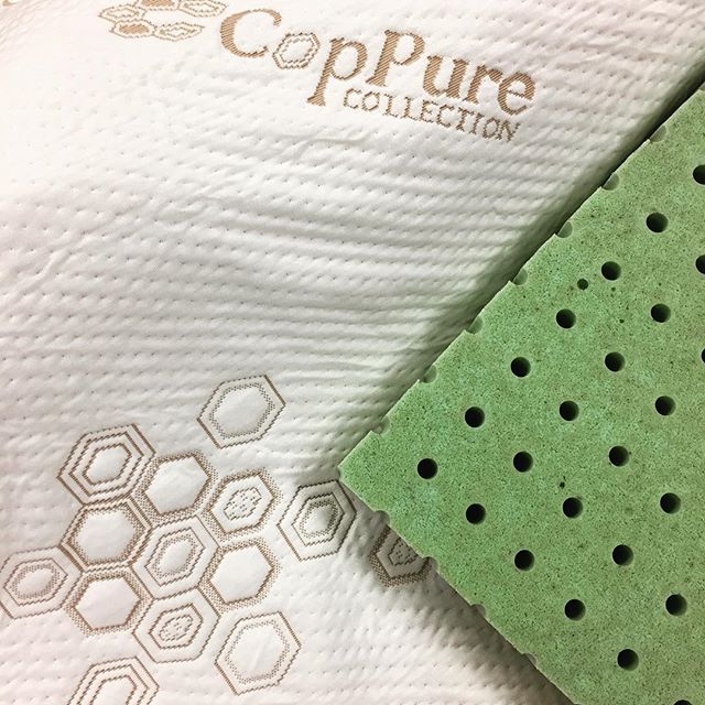 Best combination for the perfect sleep #CopPure #grandrapidsbedding #health #feelinggood #healthylifestyle #coppermattress  #copper #copperlatex