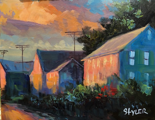 Reflected Light 8x10 Acrylic