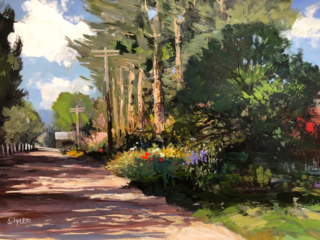September Light 14x18 Acrylic