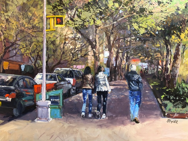 Early Fall Soho 18x24 Acrylic
