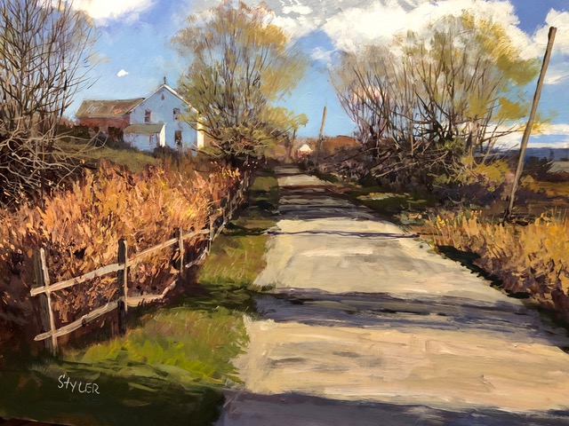 Early Spring 16x20 Acrylic