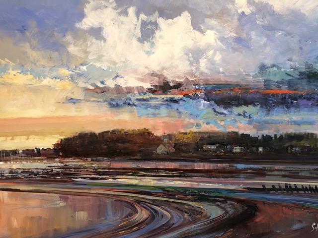 Gathering Clouds 18x24 Acrylic