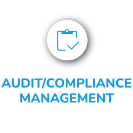 Icono de gestión de auditoría/cumplimiento