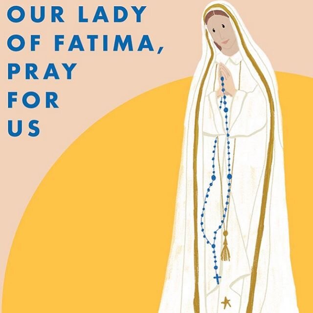 Happy Feast of Our Lady of Fatima! &quot;Are you suffering a great deal? Don't lose heart. I will never forsake you. My Immaculate Heart will be your refuge and the way that will lead you to God.&quot;
-Our Lady of Fatima 
June 13, 1917 💐🎉🐑 #MamaM
