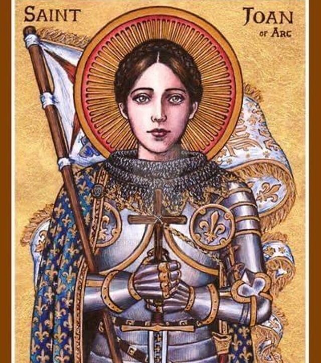 &ldquo;It is better to be alone with God. His friendship will not fail me, nor His counsel, nor His love. In His strength, I will dare and dare and dare until I die.&rdquo; // St. Joan of Arc. Happy Feast Day, friends! #prayforus #goforwardbravely