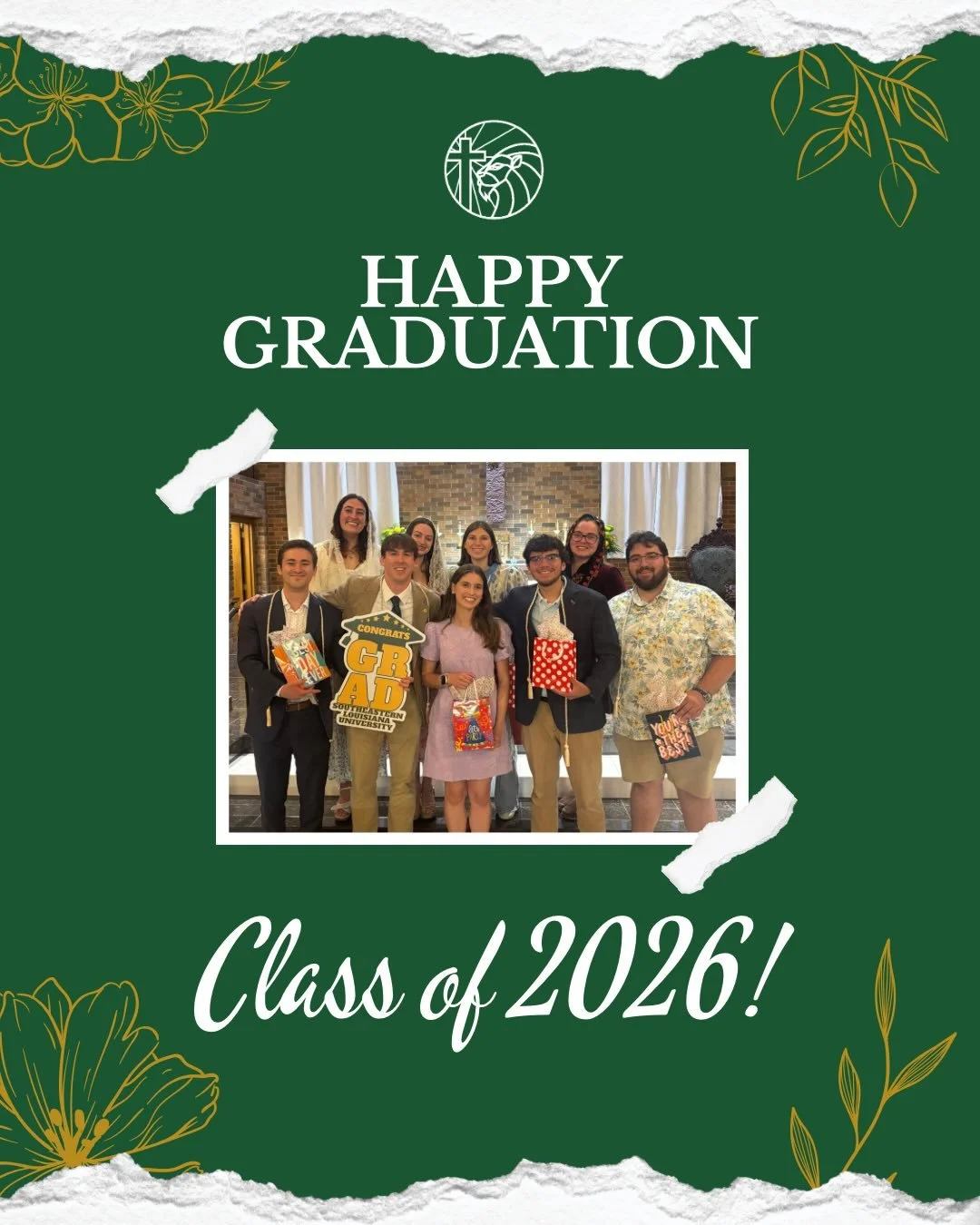GO GRADS!!!🗣️🎓❤️

We are praying for you as you prepare to walk across the graduation stage and into your next chapter. We will miss you all so dearly and so deeply🥹 

(Don&rsquo;t mind us, we&rsquo;ll be crying for the next few days😭)