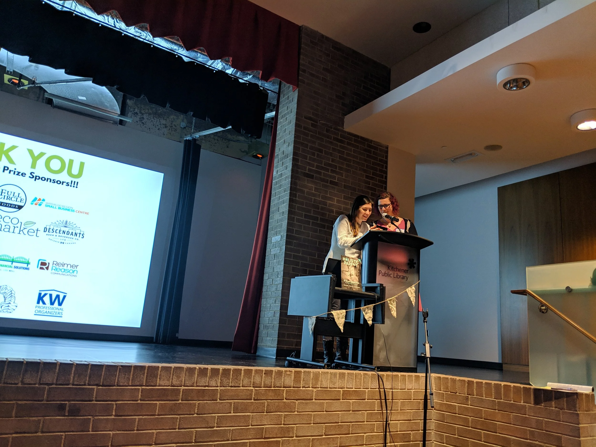 Jennifer Lyon and our FABULOUS volunteer Patricia Lawler!