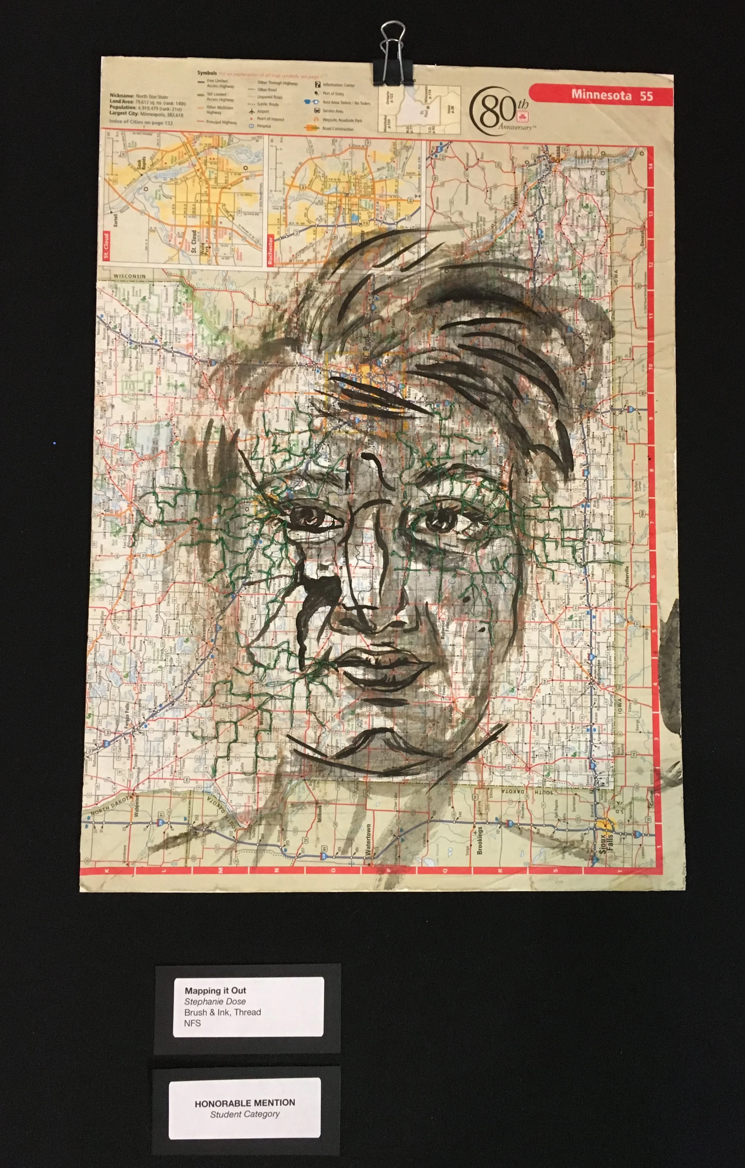 Honorable Mention - $25 Stephanie Dose “Mapping it Out”