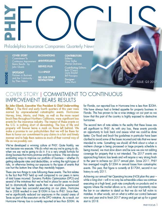 2017 Q3 PHLY Focus Newsletter