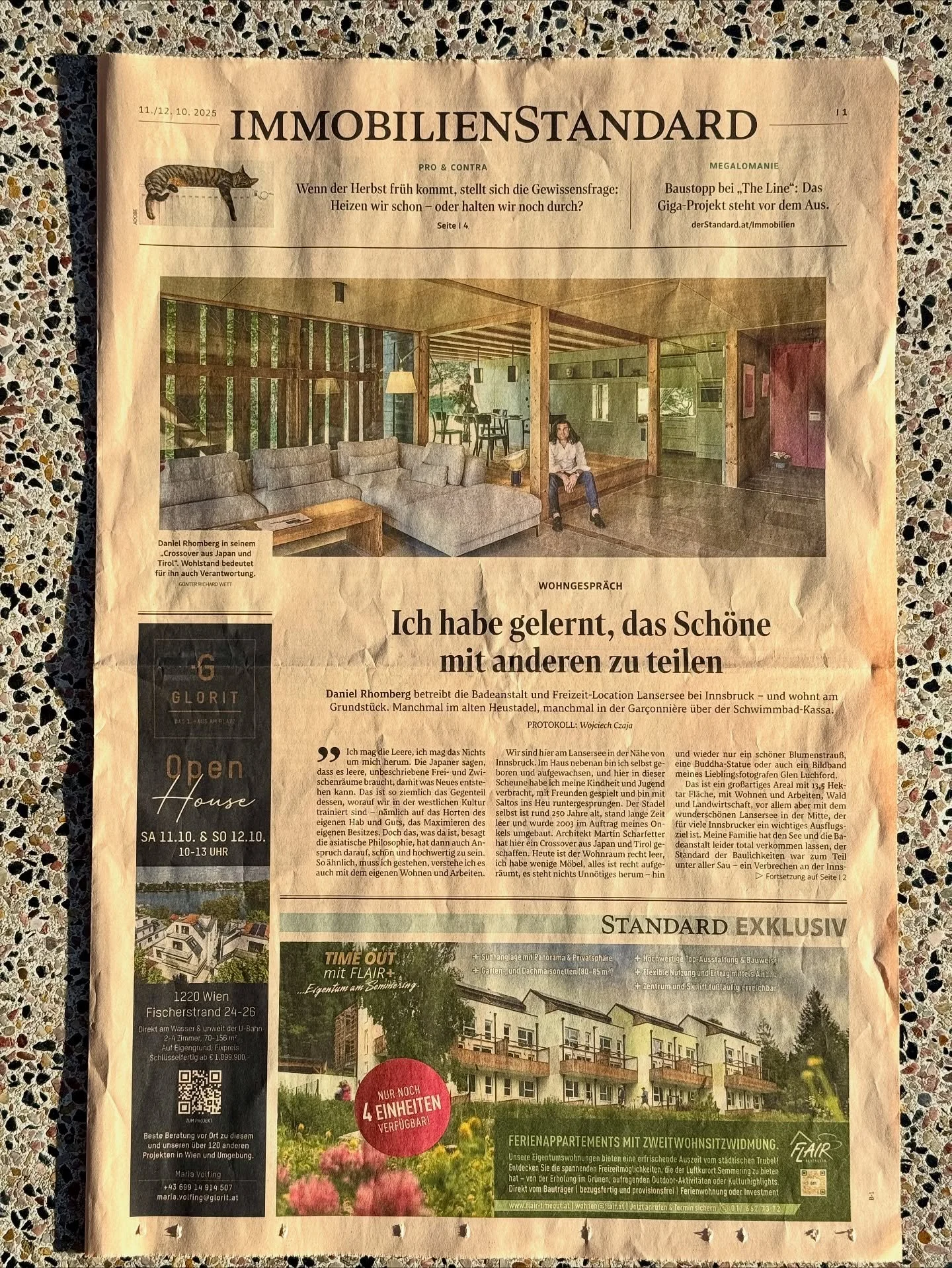 Heute zur Philosophie des Lansersees im @derstandardat.