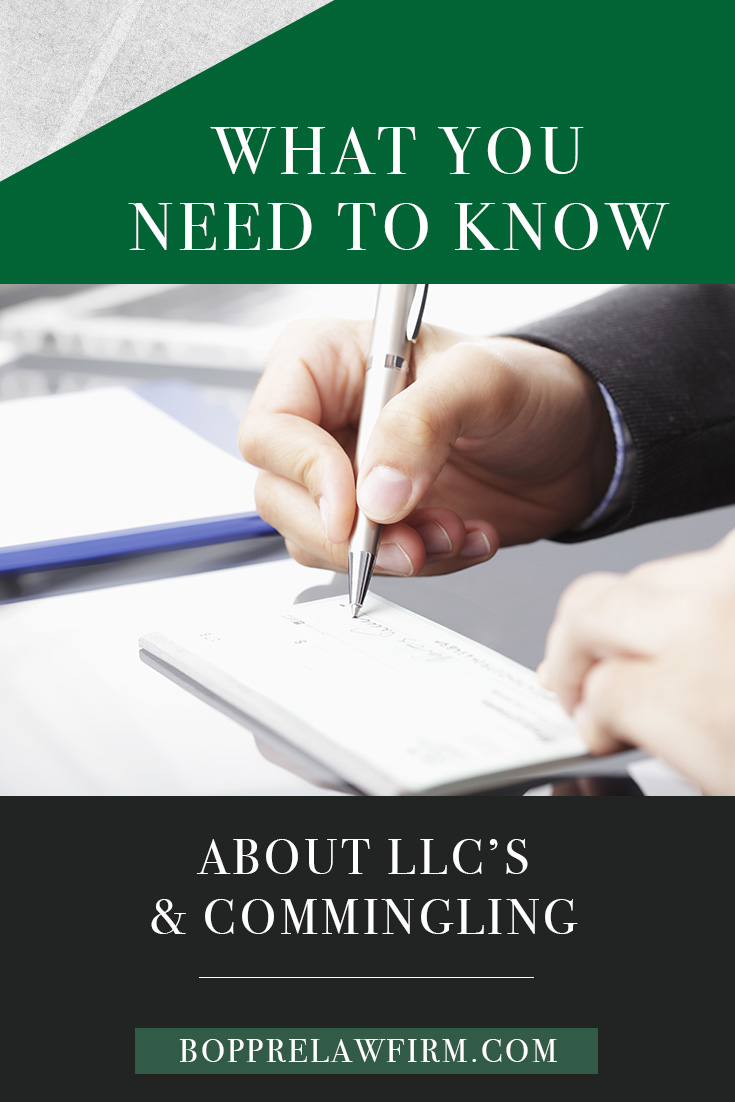 Let S Talk About Commingling Business And Personal Funds Boppre Law