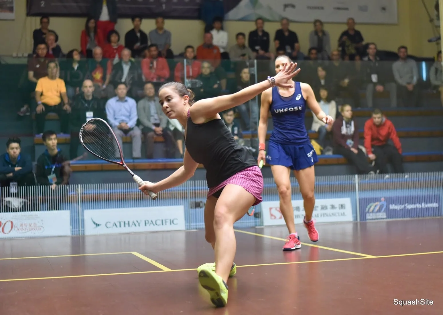 2017 HONGKONG OPEN RD 2 Photo Credit SquashSite