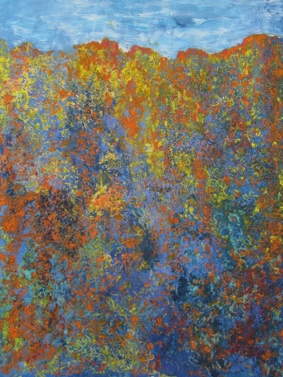 Maria Hughes, Down Under , Monotype, 24 x 18 in.