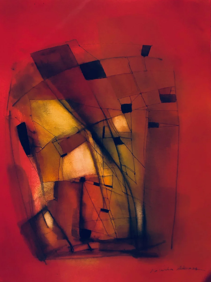 Valentina Atkinson, Don Ramón, Watercolor. SOLD.