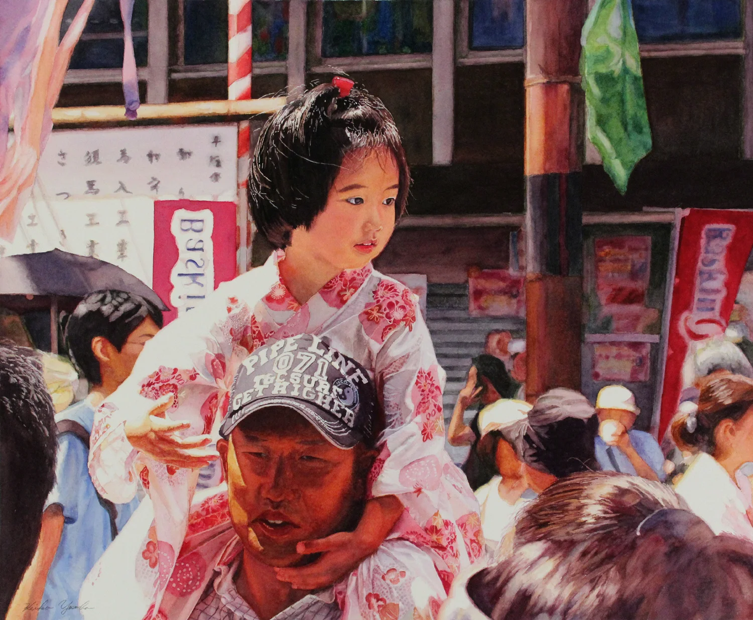 Watercolor Artwork | Keiko Yasuoka — Serrano Gallery