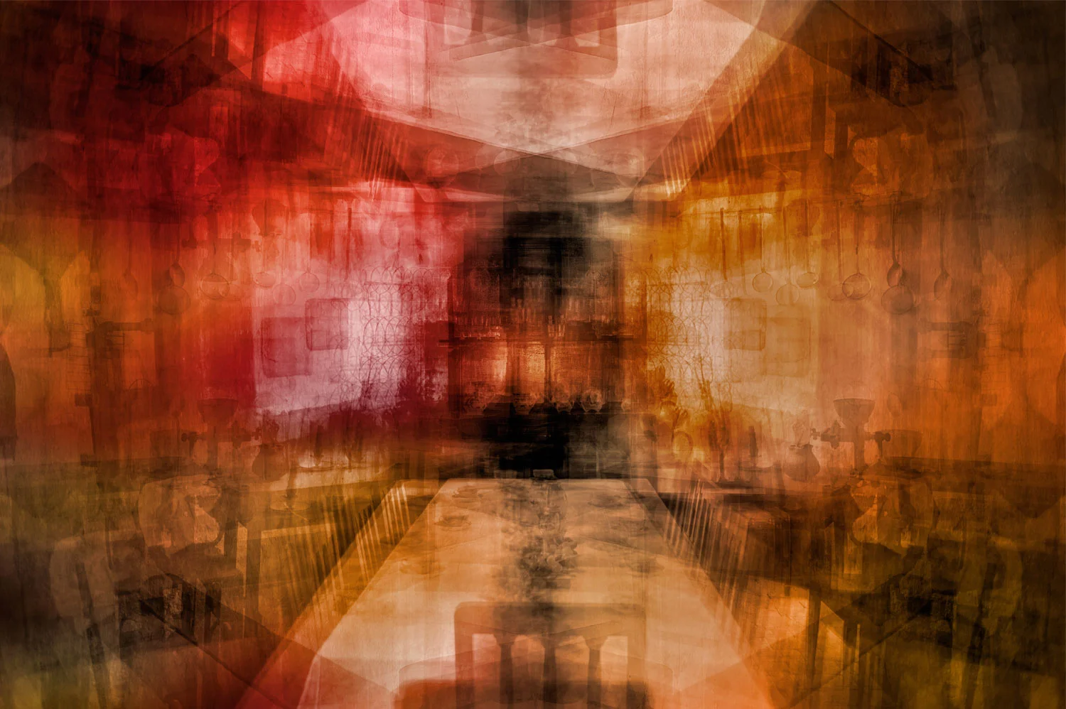 Alfonso Bonilla. The Last Supper. C-Print Varnished Photograph. 40 x 60 in. $5,000.