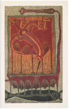 Rolando Rojas, La Carga, Woodcut Print, 47.2 x 31.4 IN.