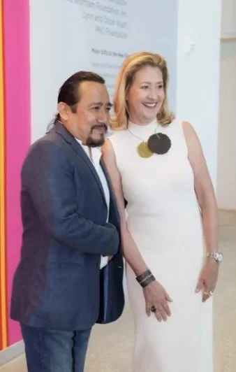 Rolando Rojas and Valentina Atkinson at the Opening Reception of Magical and Mystical Oaxaca