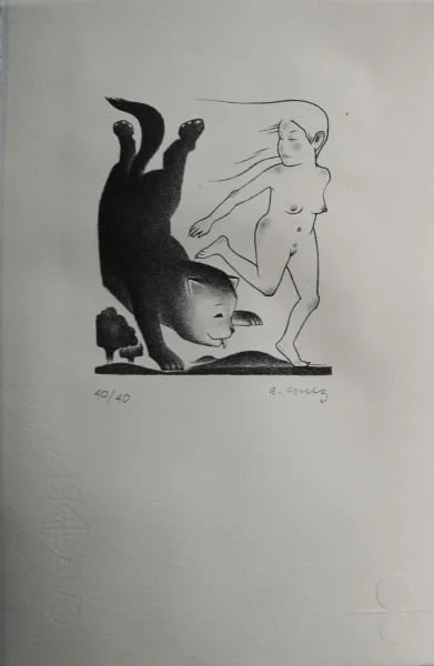 Osito Corriendo con Niña