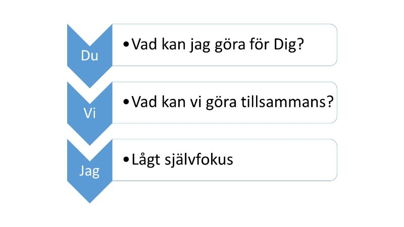 Bild på modell för förtroende