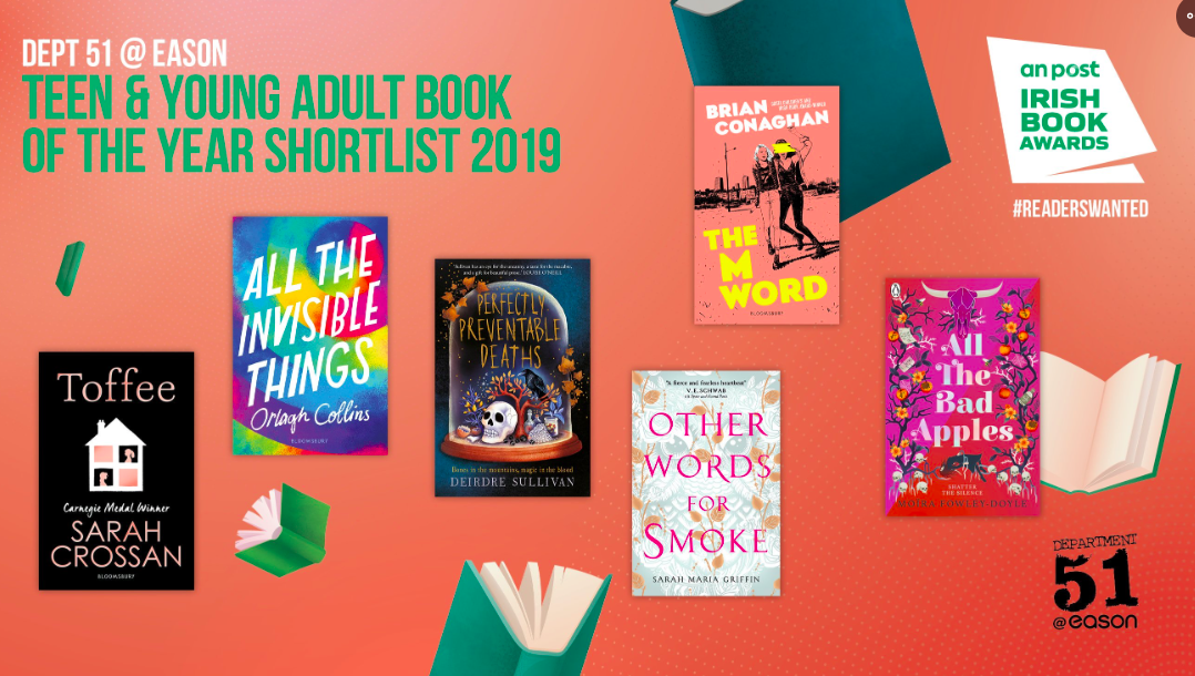 All The Invisible Things is shortlisted for an Irish Book Award