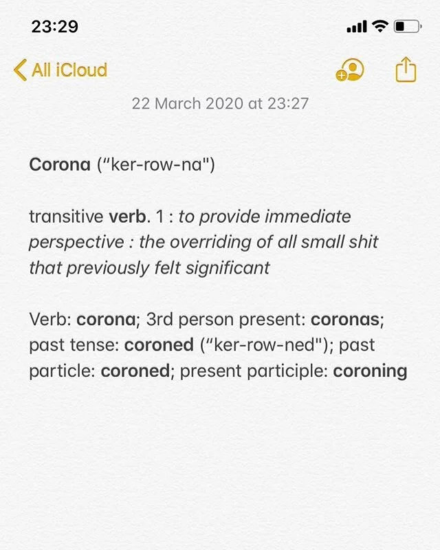 Can&rsquo;t sleep... working on a proposal for a new verb instead. #CollinsEnglishDictionary #MerriamWebster #Covid_19