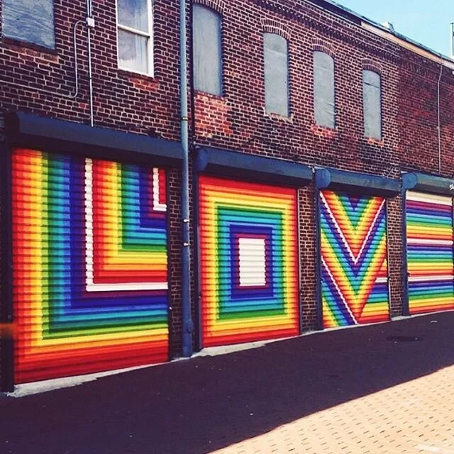 All the LOVE for all the colours. 
Happy Pride! Protest, Party, Respect. #pridemonth #lgbtqia #pride
❤️🧡💛💚💙💜🖤🤍🤎💕🏳️&zwj;🌈
Awesome artwork credit @lisamariestudio