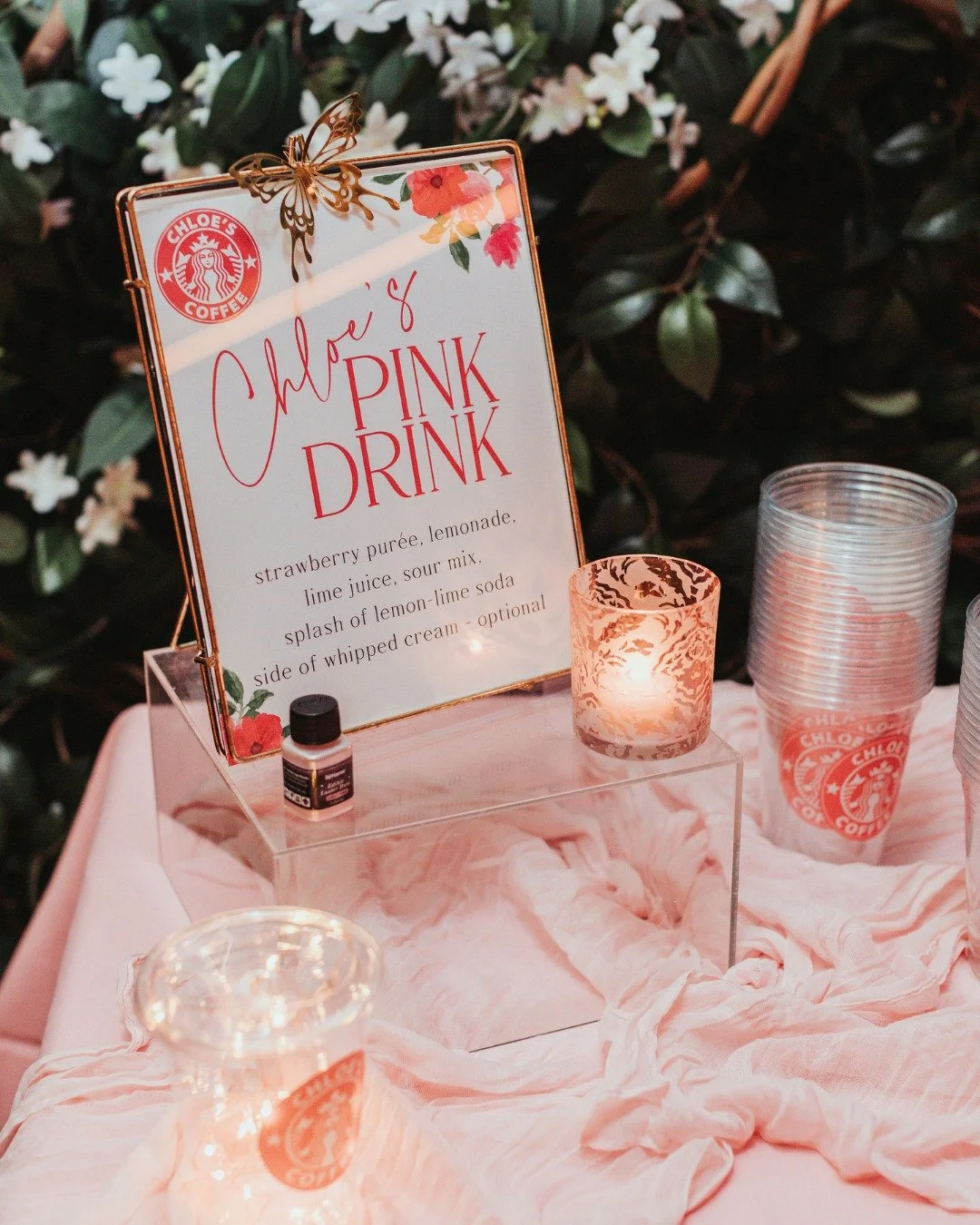 Every angle told a story. ✨
 From the perfectly styled table to the drink bar moments, the cake, and all the finishing touches - our client&rsquo;s Sweet 16 was designed to feel just as special as the milestone itself.

Inspired by everything she lov