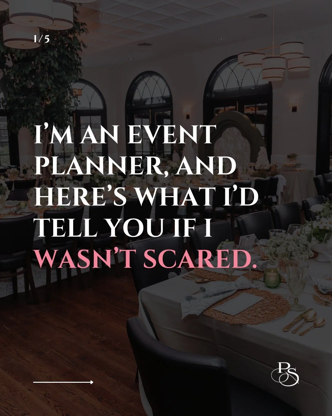 I&rsquo;m an event planner and here&rsquo;s what I&rsquo;d tell you if I wasn&rsquo;t scared&hellip; 🤫

But here&rsquo;s the good news, none of this is meant to scare you. It&rsquo;s meant to set you up for success. Planning an incredible event isn&