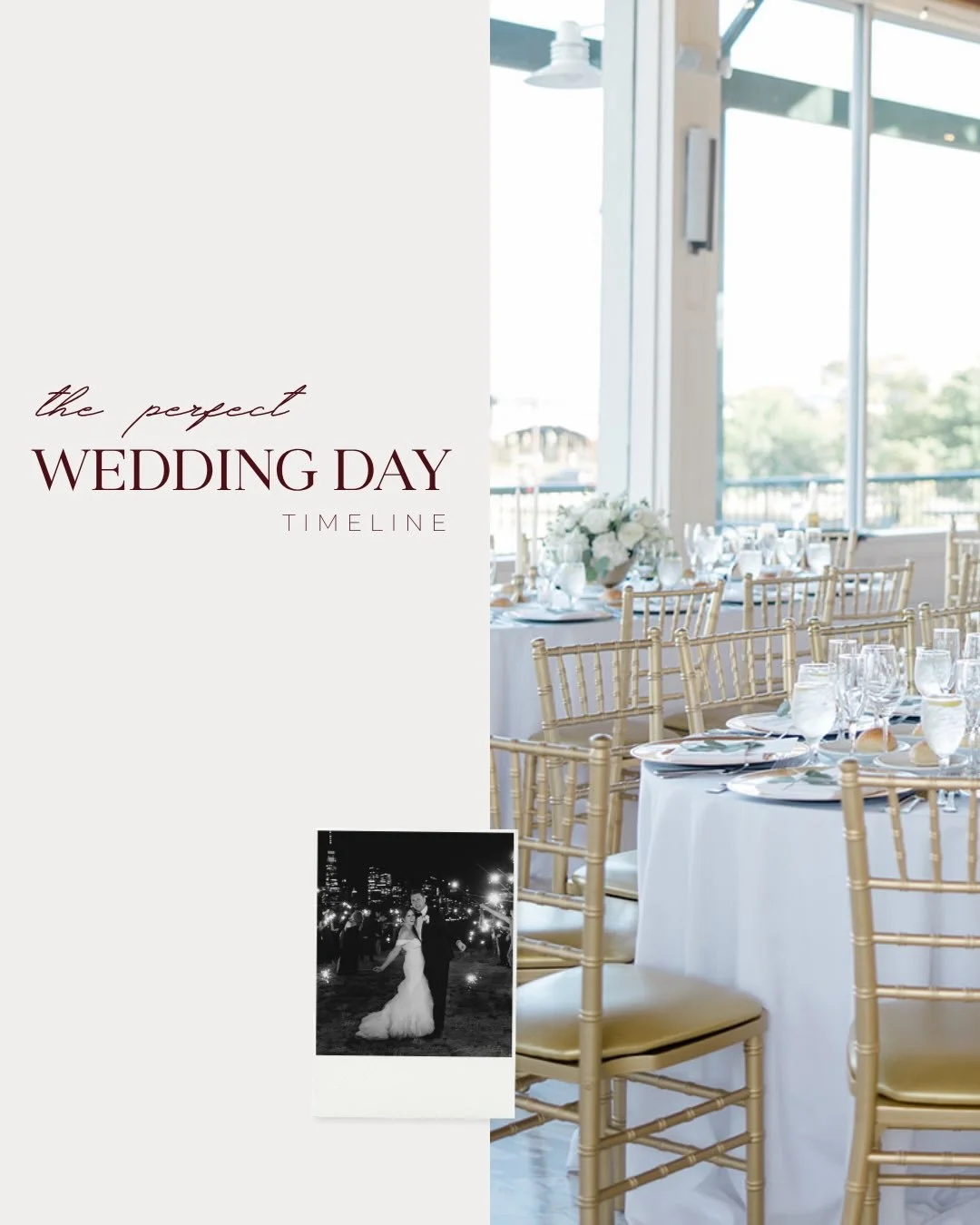 Your wedding day shouldn&rsquo;t feel rushed or out of order 💍

When your timeline is built with intention, every moment has it&rsquo;s place and time. With The Perfect Shindig, we make sure your event timeline is planned to perfection.

Ready to st