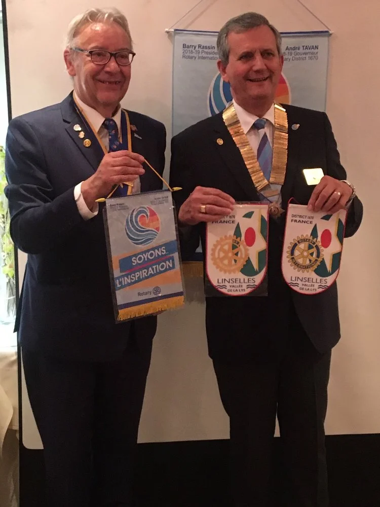 SOIRÉE DU GOUVERNEUR DU DISTRICT 1670, ANDRÉ TAVAN (2018/2019)