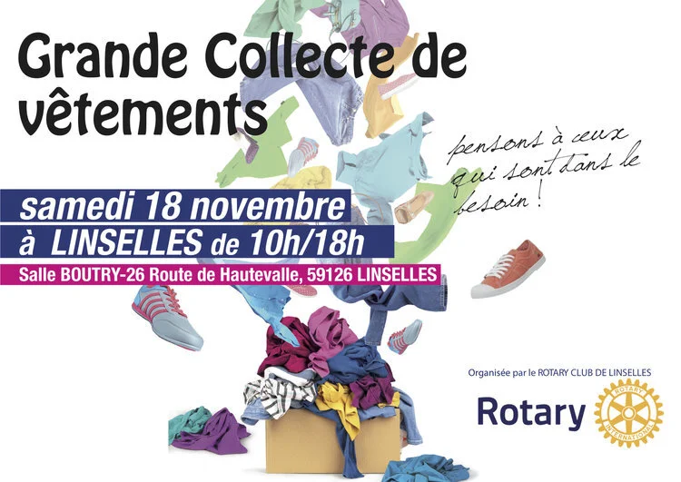 GRANDE COLLECTE DE VÊTEMENTS 2018&nbsp;