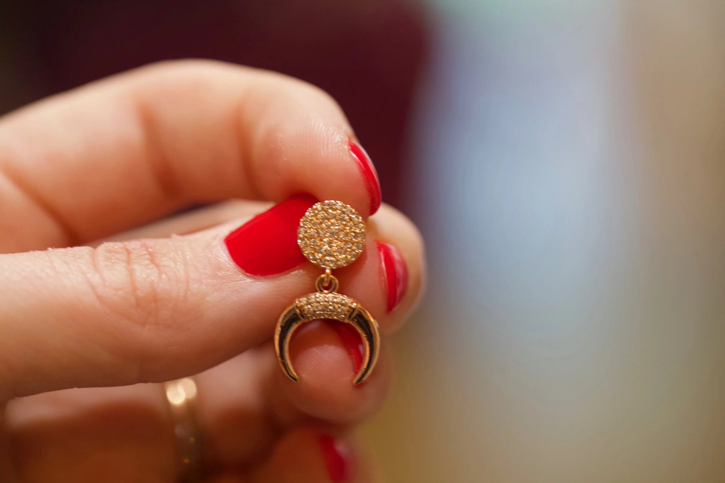 Rose Gold Crescent Babies