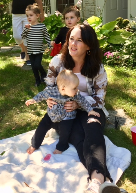 Jessie with her three daughters.
