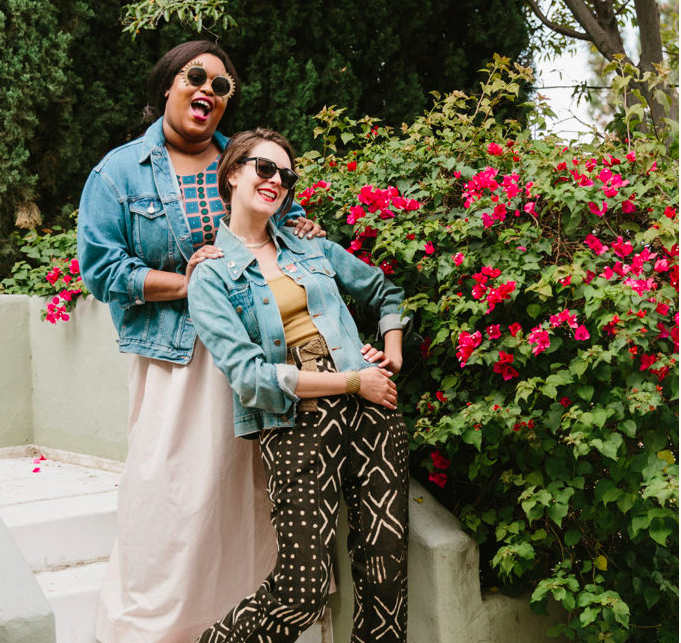 Aminatou Sow and Ann Friedman of CYG