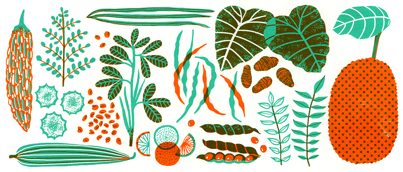 Print by Boyoun Kim (via Papirmass)