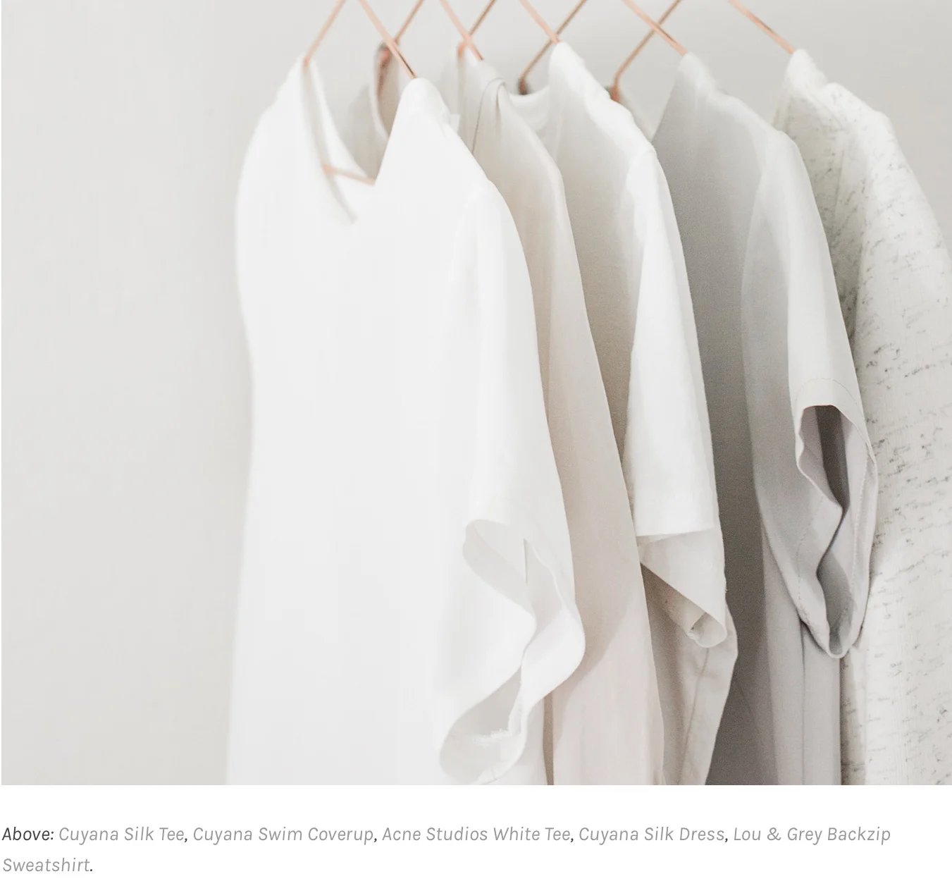 From Tips for building your capsule wardrobe