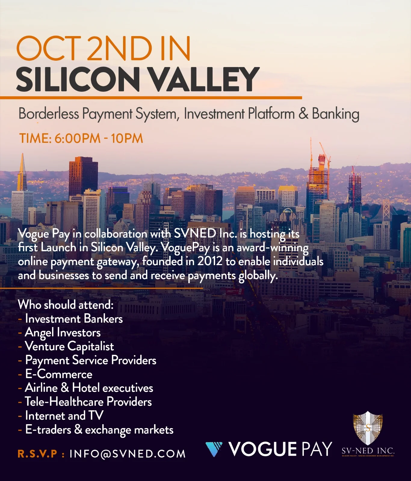 SVNED Entrepreneur series features, VOGUE PAY