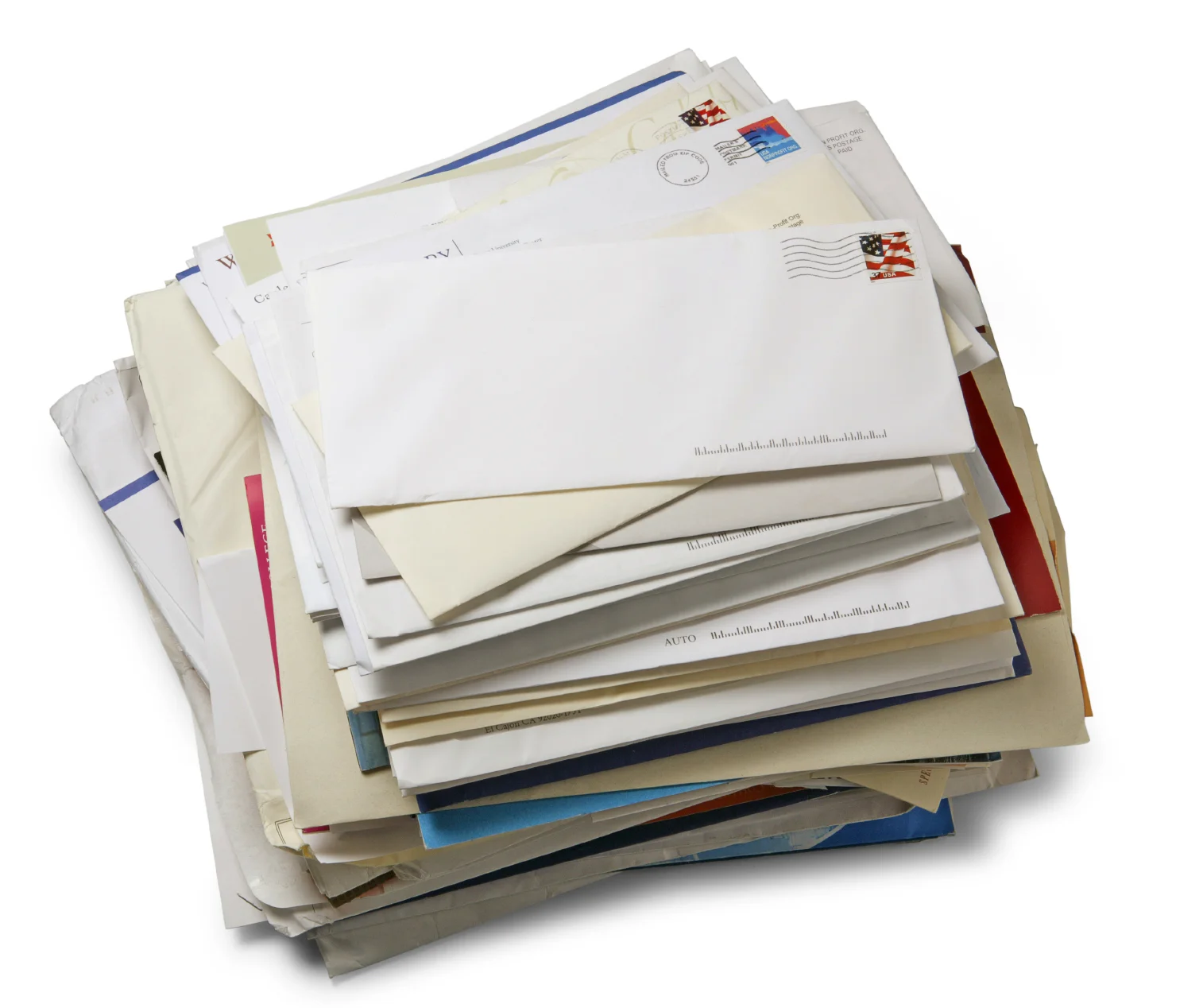 Unwanted Mail (plastic windows ok)