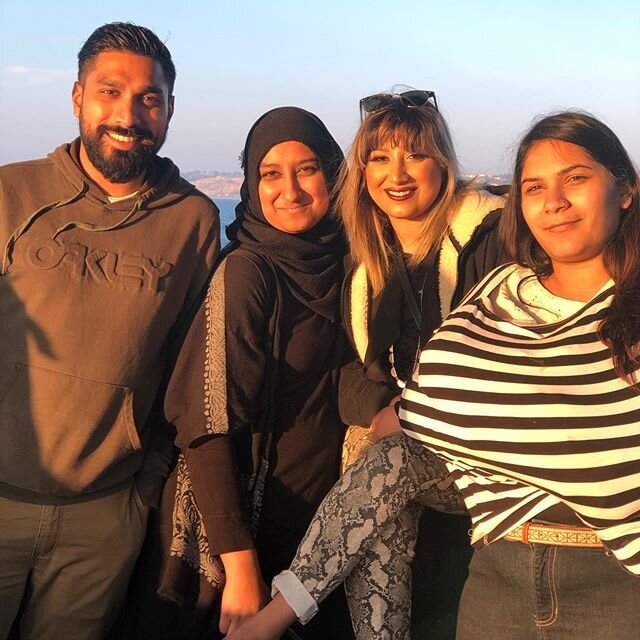 I am going to be cheesy and post a picture for National Siblings Day 😋 Can&rsquo;t believe this is the only picture we got guys! 
@aa_batteries82 @touch.of.a.brushh @letsmakeadealadeel