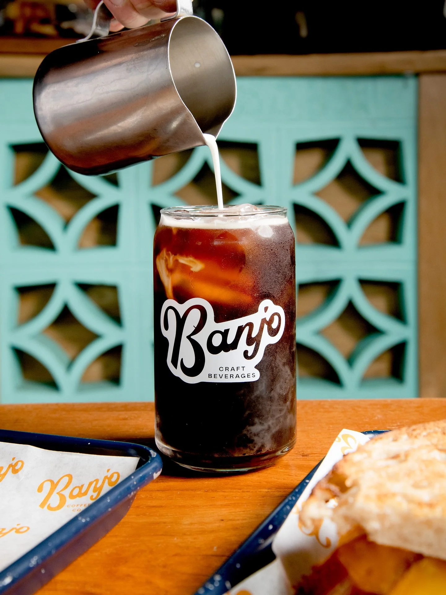 It&rsquo;s officially Cold Brew season. 🧊 

Banjo Cold Brew Coffee utilizes our signature cold brewing method to extract the most complex notes over a 24 hour process. ⏱️

We use only the freshest organic, fairly traded, and locally roasted beans by