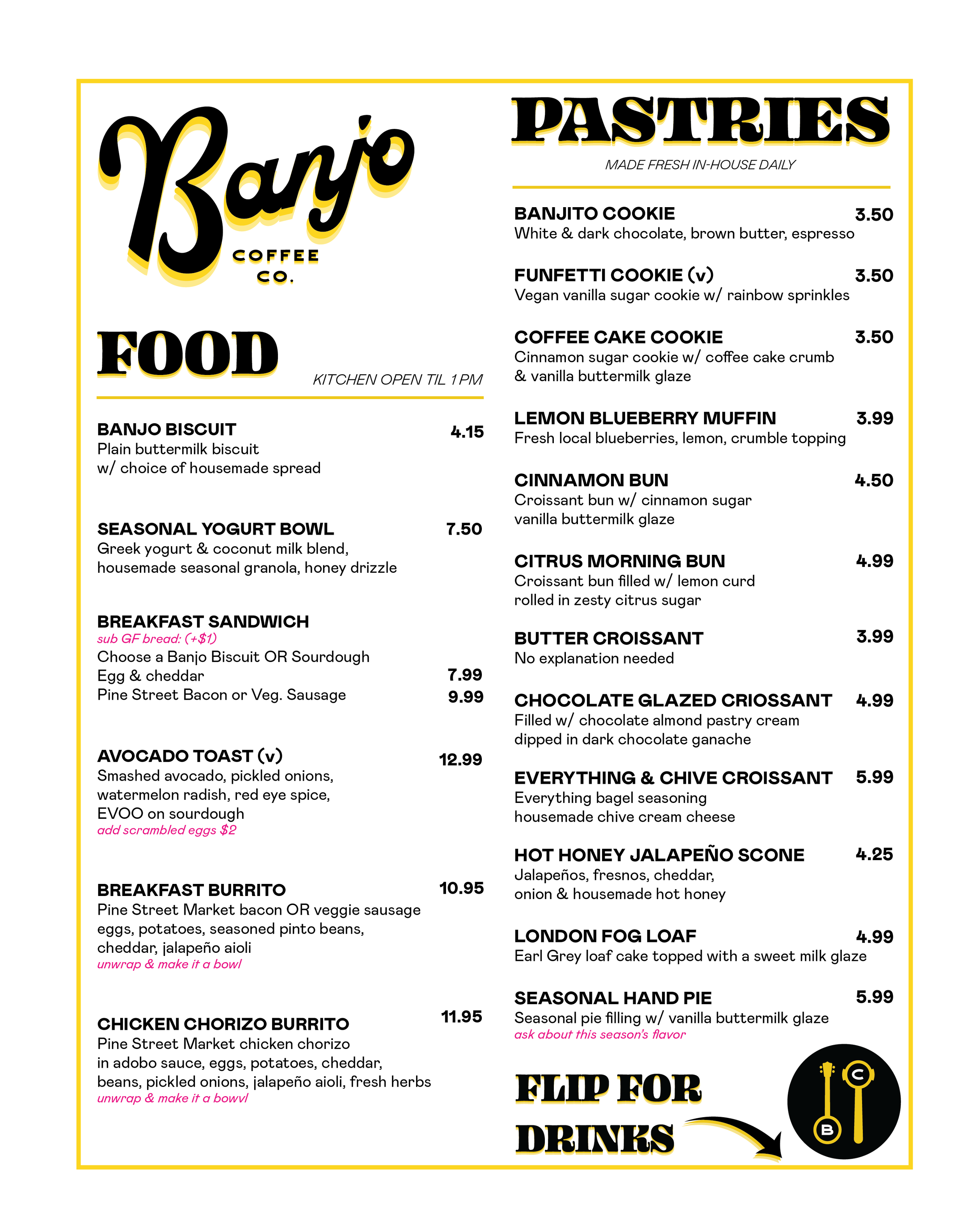 Banjo Food & Pastries
