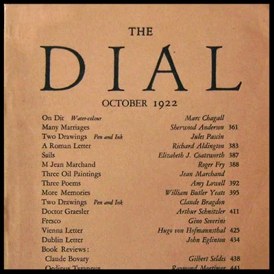 The Dial October 1922
