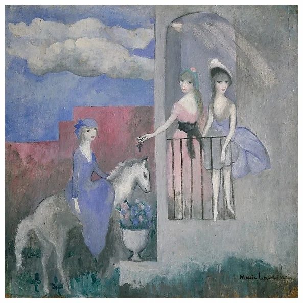 The Visit by Marie Laurencin 1916